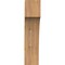 Ekena Millwork 6"W x 14"D x 26"H Westlake Rough Sawn Knee Brace, Western Red Cedar BRC06X14X26WTL00RWR - alternate 3